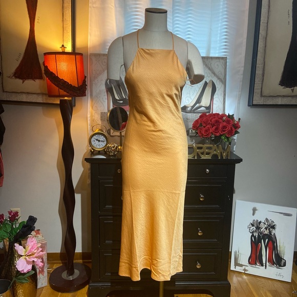 Orange Summer dress - Picture 1 of 2